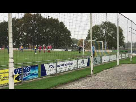 VV Kerkwijk - Brakel 2-0 (Penalty Jorèl Helderman)