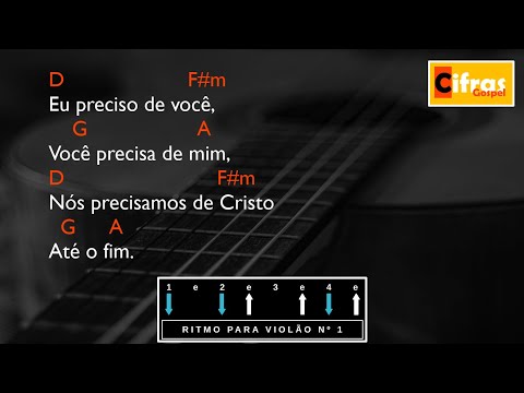 Eu Preciso De Você - 3 Palavrinhas