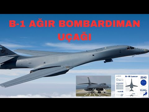 AMERİKA ORDUSU B-1 BOMBARDIMAN UÇAĞI! LANCER AMERİCA'S STRATEGİC BOMBER B-1 LANCER #b1 #usa #usarmy