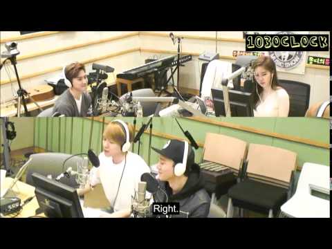 [ENGSUB] 150415 Final live singing + 'Oppa's leaving' cut - Suho, Baekhyun, Chen
