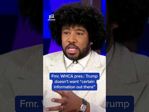 Trump doesn't want 'certain information out there': Fmr. WHCA pres.