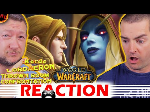 Lordaeron Throne Room Confrontation REACTION – [Spoiler] BFA WoW