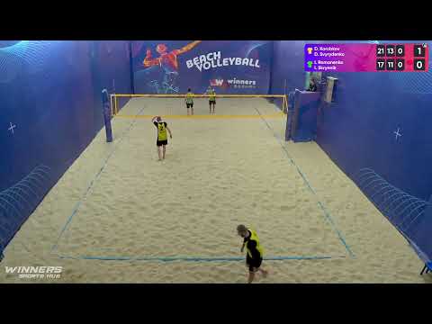 11:40 D. Korobkov / D. Svyrydenko - I. Romanenko / I. Skrynnik 14.11.2022 | Winners Beach Volleyball