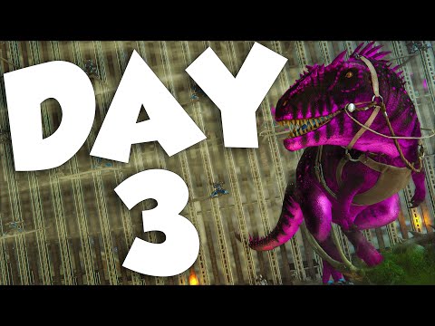 COUNTERING OUR ENEMIES & Getting FAT Element Day 3  - ARK PVP