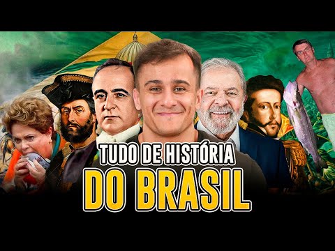 TUDO de HISTÓRIA DO BRASIL pro ENEM 2026 (teoria + questões)