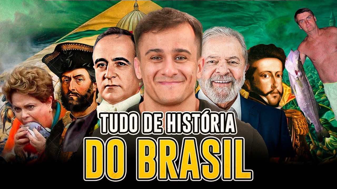 TUDO de HISTÓRIA DO BRASIL pro ENEM 2025 (teoria + questões)