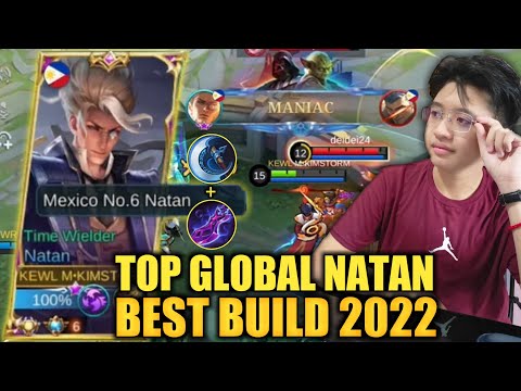 TOP GLOBAL NATAN NEW BEST BUILD 2022 | AUTO MANIAC! | | MYTHIC GAMEPLAY | KIMSTORM | NATAN MLBB 2022