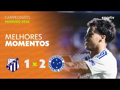 Gols e lances de URT x Cruzeiro