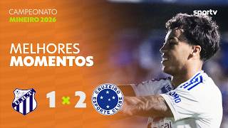 URT 1 X 2 CRUZEIRO | MELHORES MOMENTOS | 8ª RODADA CAMPEONATO MINEIRO 2026 | sportv
