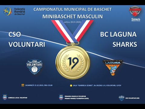 Infrangere CSO Voluntari in CSO Voluntari - BC Laguna Sharks (U12 team, 15.12.2019 HD Version)