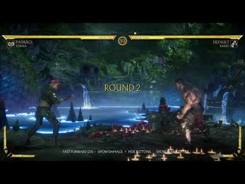 Say Goodbye to your lifebar! Kano Vs Sonya