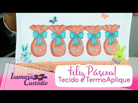 Tecido e Folha TermoAplique Páscoa - Isamara Custódio