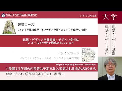 共立女子大学　建築・デザイン学部