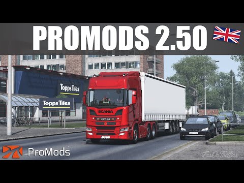 ETS2 1.38 Promods 2.50 Preview | Norwich → Folkestone | Euro Truck Simulator 2