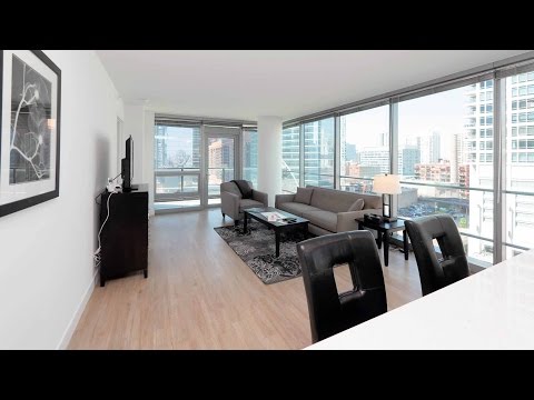 Tour a Suite Home Chicago 2-bedroom at the new Wolf Point West