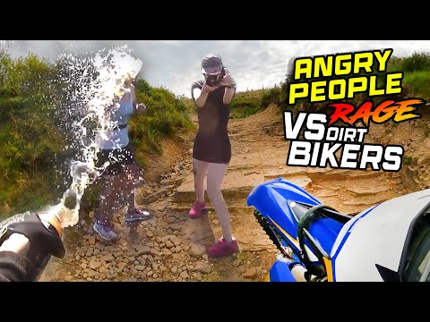 Stupid, Angry People VS Dirt Bikers - Motorcycle Road Rage 2023