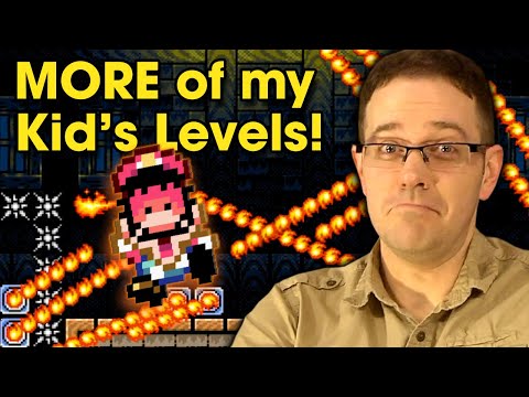 Mario Maker - My kid's levels - Episode 2