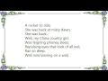 Jorma Kaukonen - Radical Sleep Lyrics