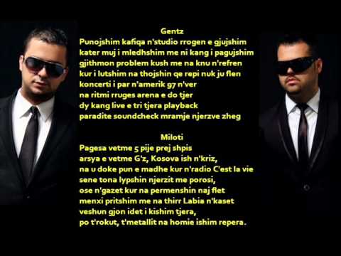 Etnon feat Presioni & Dj Blunt - Chronicle ( Lyrics Video ) HQ + HD me tekts