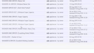 Craigslist Appliance Flip History - ApplianceMoney.com
