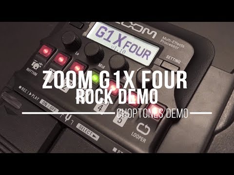 Zoom G1X Four | Rock Demo
