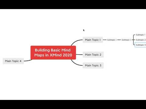 XMind Tutorial - Creating a Mind Map
