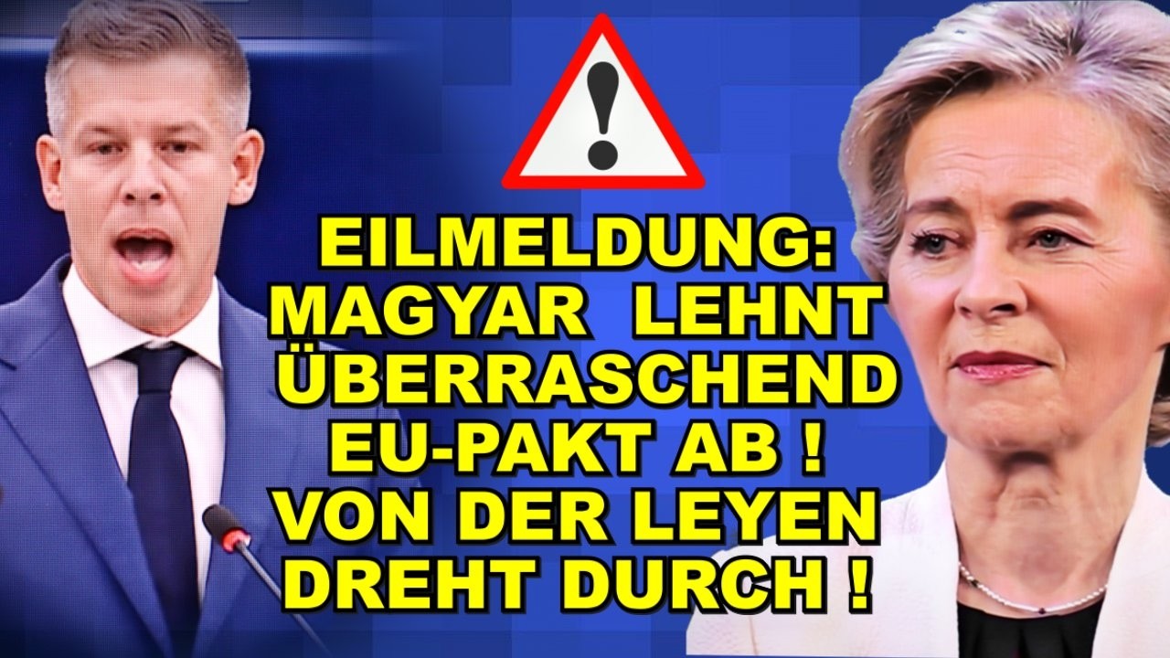 EIL: Magyar LEHNT EU-PAKT AB! Es eskaliert!