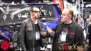 Video thumbnail for GARY HOEY Interview : NAMM 2013 : Rocktron & GHS Strings! INTIMIDATOR Pedal by The Tone King
