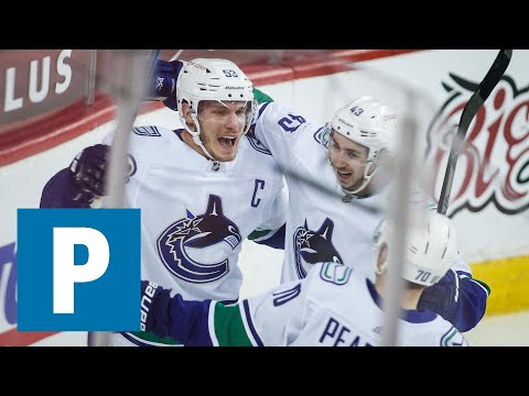 Brock Boeser and Bo Horvat on Canucks 5 1 win over Calgary Flames The Province