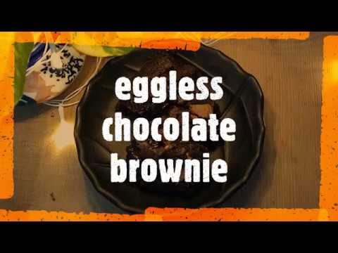 eggless chocolate brownie