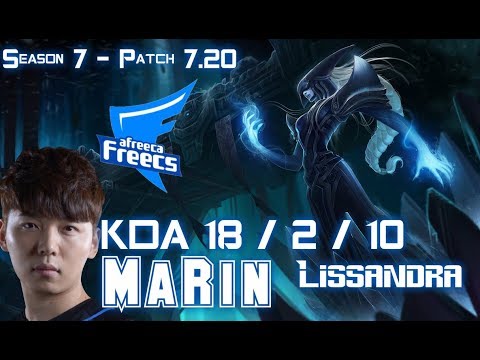 AFs MaRin LISSANDRA vs RUMBLE Top - Patch 7.20 KR Ranked