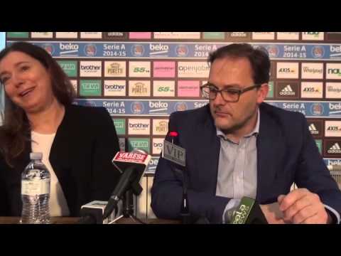 Conferenza stampa Stefano Coppa e Monica Salvestrin