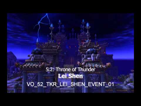 5.2: Lei Shen - Throne of Thunder Audio