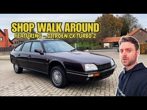 Citroen CX GTi Turbo  & Shop Walk Around