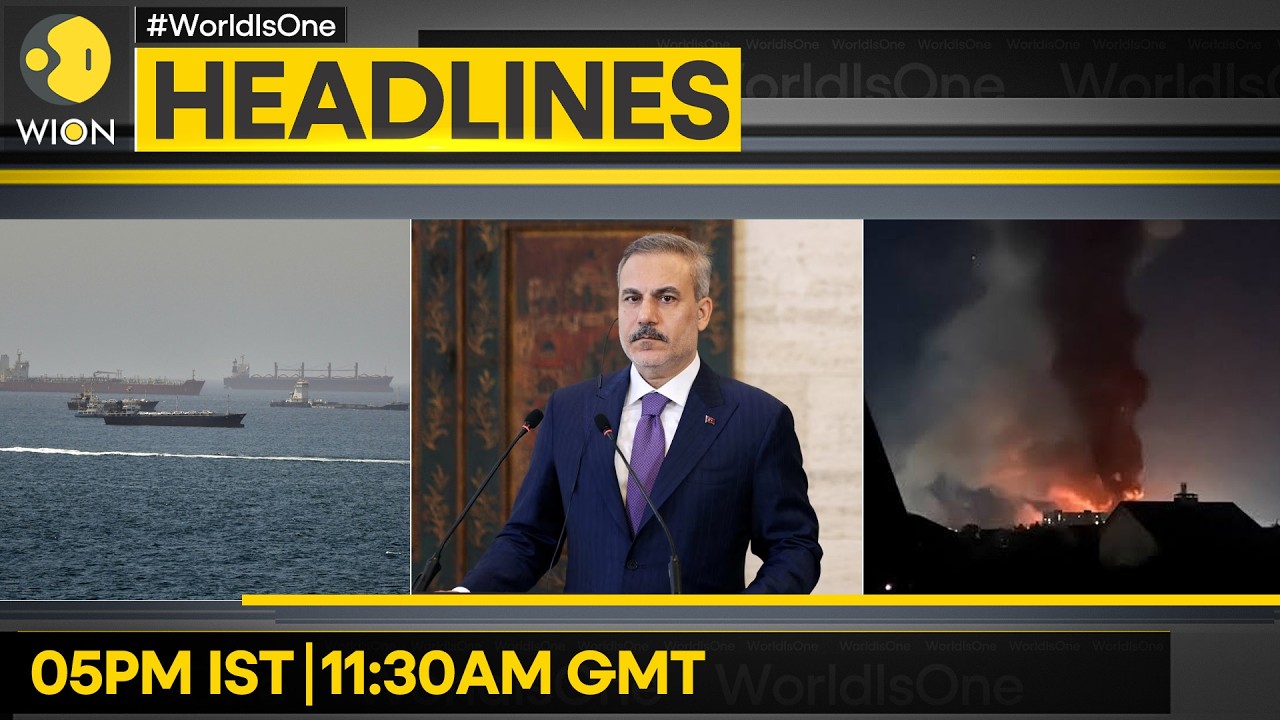 Ukraine: 4 KIlled In Russian Strike | Iran: Hormuz Won't Open Until Conditions Met | WION Headlines