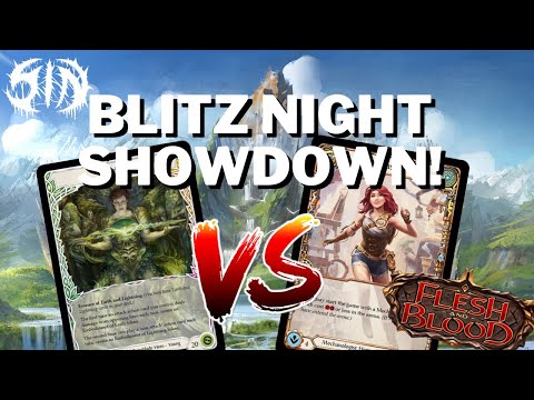 Blitz Night Showdown! Briar Vs. Dash Flesh and Blood Blitz Gameplay Episode 1