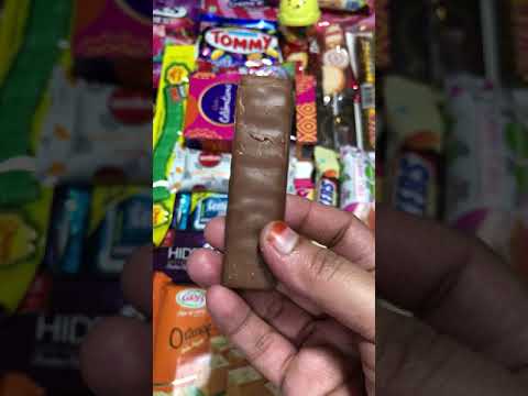 Some yummy chocolates with Nestle Bar one chocolate ASMR  videos | candies tv #shorts