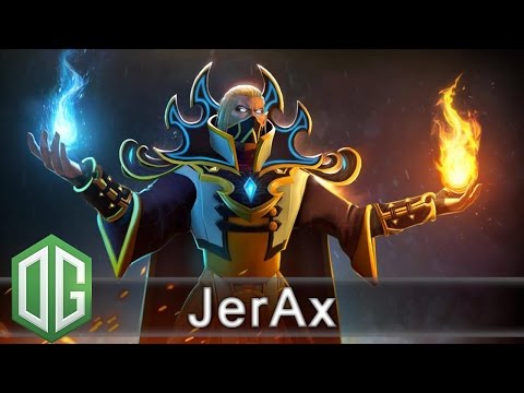 OG.JerAx Invoker Gameplay - Ranked Match - OG Dota 2.