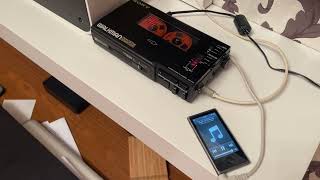 Video thumbnail for Sony WM-D6C recording test by Walkman
