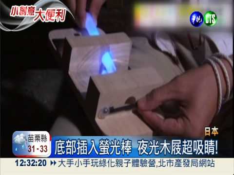 夜光木屐.投射車燈 走夜路更安心!