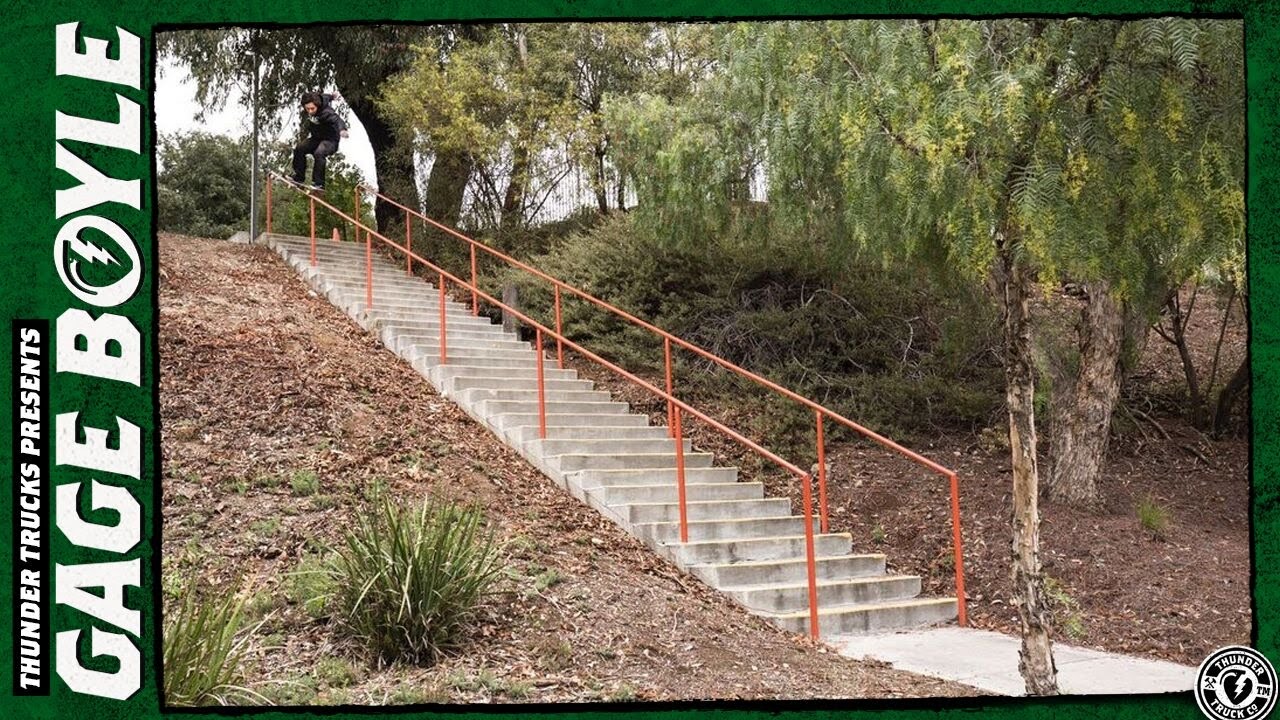Gage Boyle: Video Part para Thunder Trucks