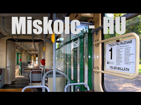 MISKOLC - Fahrt im KT8D5 (2014)