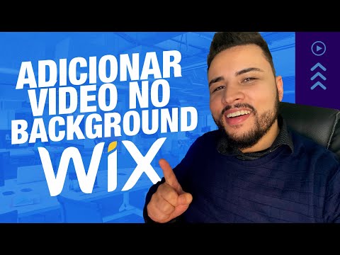 Como Adicionar Vídeo no Background Plano de Fundo ou Faixa no Site WIX