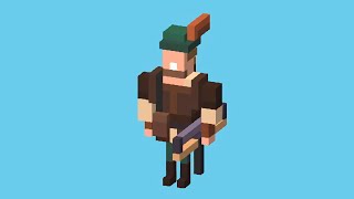 How To Unlock The “ROBIN HOOD” Character, In The “MEDIEVAL” Area, In CROSSY ROAD! 🏹