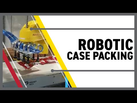 Robotic Case Packer, Courtesy of Premier Tech Systems and Automation
