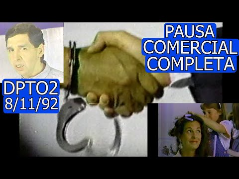0297 Pausa Comercial Ininterrumpida Durante DPTO2 - Domingo Para Todos, 8 de Noviembre 1992