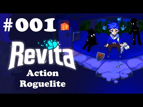 Twin-stick Action Roguelite - #001 - Revita (Game) - Deutsch/German - Let's Test