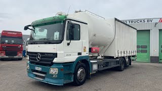 Mercedes-Benz Actros 2536 SILO / TILT , RETARDER, PTO, TPU AXLES autocisterna | Attēls 4 - Autoline