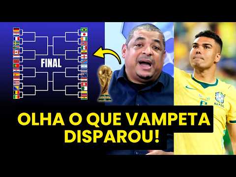 VAMPETA: “VOCÊS VÃO VER!!! EU TENHO CERTEZA que essa COPA DO MUNDO agora…” | CHAVEAMENTO DEFINIDO!
