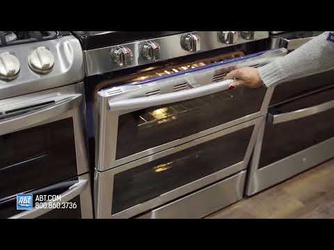 Samsung 30in Freestanding Flex Duo Gas Range NX58K7850SS